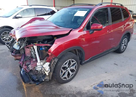 2020 Subaru Forester Premium from USA, damaged, VIN JF2SKAJC9LH527480